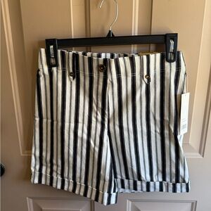 Chic Striped Women's Shorts